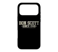 Bon Scott Since 1946 Logo athlétique Vieilli Coque pour iPhone 17 Pro Max