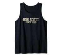 Bon Scott Since 1946 Logo athlétique Vieilli Débardeur