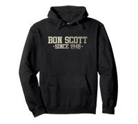 Bon Scott Since 1946 Logo athlétique Vieilli Sweat à Capuche
