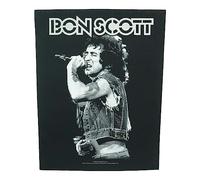 Bon Scott Unisexe Patch noir/blanc 95% Coton, 5% Polyester