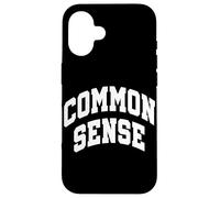 Bon Sens Pensée rationnelle Opinion logique Politique Coque pour iPhone 16