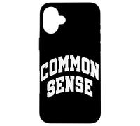 Bon Sens Pensée rationnelle Opinion logique Politique Coque pour iPhone 16 Plus