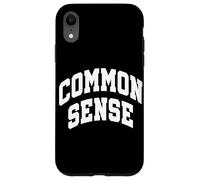 Bon Sens Pensée rationnelle Opinion logique Politique Coque pour iPhone XR