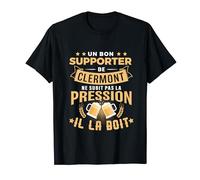 Bon Supporter Clermont boit la pression humour Clermont T-Shirt