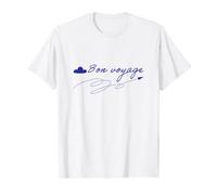Bon voyage nuage Line Art T-Shirt