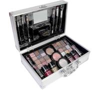 Bon Voyage Women' s 43-Piece Make-Up Set, Includes Lipstick, Eyeshadow, Blush, Nail Polish, and M COFFRET CADEAU BIEN-ETRE A TEL