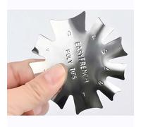Bon66 1pc Outil De Manucure Français Sourire Ligne Modèle Bord Tondeuse Cutter Nail Art Estampage Plaques Pour Manucure Timbre Pour Ongles
