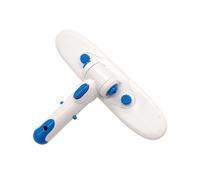 Bon66 Brosse pour piscine à sources chaudes Bouton facile à utiliser outil facile à utiliser brosse pour piscine Durable balai étapes de sol nettoyage des taches épurateur d'algues pour la maison