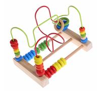 Bon66 En Bois Bambin Jouets Cercle Perle Labyrinthe Jouets Éducatifs Cadeau Pour Enfants Enfants