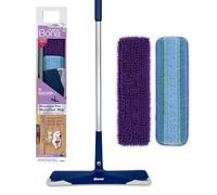 Bona - Balai avec Pads en Microfibre Premium Bona spécial Animaux - Balai nettoyant - Élimine Les Poils d'animaux - Enlève Les Poils de Chats et de Chiens