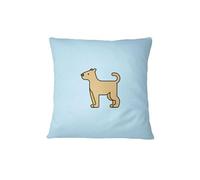 Bona Basics, Housse de Coussin décorative, Housse de Coussin décorative, décoration de Maison, pour canapé, café, Taille : 45 x 45 cm, Couleur : Bleu Clair