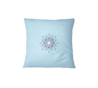 Bona Basics, Housse de Coussin Décorative, Taie d'oreiller Décorative, Décoration de la Maison pour canapé, Cafétéria, Taille: 45X45 cm, Couleur: Bleu Clair