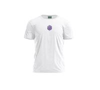 Bona Basics, T-Shirt Basique imprimé numérique,%100 Coton, Blanc, Décontracté pour Homme, Taille : M, Blanc., M