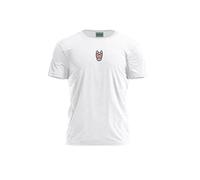 Bona Basics, T-Shirt Basique pour Homme, imprimé numérique,%100 Coton, Blanc, décontracté, Hauts, Taille : L, Blanc., L