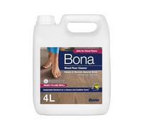 Bona - Nettoyant Pour Parquets - 4L - Compatible Avec Tous les Robots Laveurs et Serpillères Vaporisateur - Produit Nettoyant Sol - Nettoyant Sol Non Moussant - Sans Résidu & Sèche Rapidement