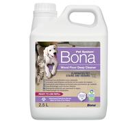 Bona - Recharge Nettoyant Profondeur Parquets 2,5L Spécial Animaux - Détachant & Destructeur d'Odeurs - Éliminateur d'Urine de Chat - Nettoyant Taches - Spray adapté Chiens & Chats