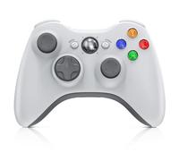 Bonacell Manette sans Fil pour Xbox 360 PC Controller avec Adaptateur récepteur USB 2,4 GHz Manette de Jeu à Double Vibration améliorée pour Xbox 360/Microsoft PC Windows 7/8/10/11