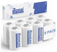 BONAI Piles Lithium CR2 3V - 900mAh - Lot de 8 - Non Rechargeables - Anti-fuites - Haute Puissance pour appareils Photo, détecteurs de fumée, Flashes et alarmes
