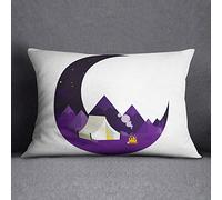 Bonamaison Housse de Coussin, Cotton, Multicolor, 35x50