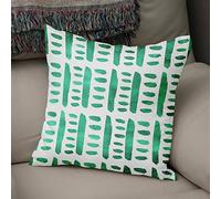 Bonamaison, Housse de Coussin Décorative - 50% Coton 50% Polyester - Fermeture éclair cachée, Dimensions: 43x43 Cm - Conçu et fabriqué en Turquie
