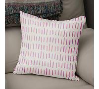 BonaMaison Housse de Coussin Motif, Motif aléatoire Taie d'oreiller pour Lit Voiture Canapé Maison Salon Chambre, Décoration D'intérieur, 43x43cm - Conçu et Fabriqué en Turquie