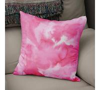 BonaMaison Housse de Coussin Motif, Thème Aquarelle Taie d'oreiller pour Lit Voiture Canapé Maison Salon Chambre, Décoration D'intérieur, 43x43cm - Conçu et Fabriqué en Turquie