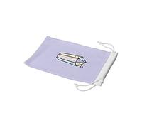 Bonamaison Imprimé Numériquement Lunettes Étui avec Cordon de Serrage, 100% Coton, Sac Lunettes, Pochette à Lunettes, 1 Pièce, Taille: 11x19 Cm