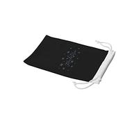 Bonamaison Imprimé Numériquement Lunettes Étui avec Cordon de Serrage, 100% Coton, Sac Lunettes, Pochette à Lunettes, 1 Pièce, Taille: 11x19 Cm