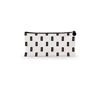 Bonamaison Imprimé Numériquement Pochette à Crayon en Toile avec Fermeture à Glissière, Trousse, Boîtier Crayon, Sac à Stylo pour Enfants, Garçons, Filles, Unisexe, 1 Pièce, Taille: 21x12 Cm