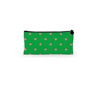 Bonamaison Imprimé Numériquement Pochette à Crayon en Toile avec Fermeture à Glissière, Trousse, Boîtier Crayon, Sac à Stylo pour Enfants, Garçons, Filles, Unisexe, 1 Pièce, Taille: 21x12 Cm