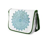 Bonamaison Imprimés Numériquement Sacs de Messager avec Bracelet Kaki pour Étudiants, Sacs D'école pour Filles et Garçons, Sacs à Bandoulière, Retour à l'école, Taille: 29x36 cm