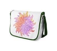 Bonamaison Imprimés Numériquement Sacs de Messager avec Bracelet Kaki pour Étudiants, Sacs D'école pour Filles et Garçons, Sacs à Bandoulière, Retour à l'école, Taille: 29x36 cm