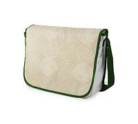 Bonamaison Imprimés Numériquement Sacs de Messager avec Bracelet Kaki pour Étudiants, Sacs D'école pour Filles et Garçons, Sacs à Bandoulière, Retour à l'école, Taille: 29x36 cm