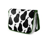 Bonamaison Imprimés Numériquement Sacs de Messager avec Bracelet Kaki pour Étudiants, Sacs D'école pour Filles et Garçons, Sacs à Bandoulière, Retour à l'école, Taille: 29x36 cm