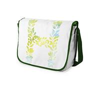 Bonamaison Imprimés Numériquement Sacs de Messager avec Bracelet Kaki pour Étudiants, Sacs D'école pour Filles et Garçons, Sacs à Bandoulière, Retour à l'école, Taille: 29x36 cm