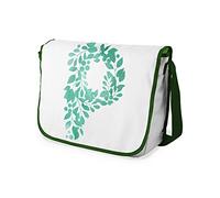 Bonamaison Imprimés Numériquement Sacs de Messager avec Bracelet Kaki pour Étudiants, Sacs D'école pour Filles et Garçons, Sacs à Bandoulière, Retour à l'école, Taille: 29x36 cm