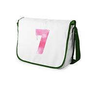 Bonamaison Imprimés Numériquement Sacs de Messager avec Bracelet Kaki pour Étudiants, Sacs D'école pour Filles et Garçons, Sacs à Bandoulière, Retour à l'école, Taille: 29x36 cm