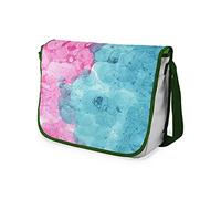 Bonamaison Imprimés Numériquement Sacs de Messager avec Bracelet Kaki pour Étudiants, Sacs D'école pour Filles et Garçons, Sacs à Bandoulière, Retour à l'école, Taille: 29x36 cm