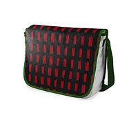 Bonamaison Imprimés Numériquement Sacs de Messager avec Bracelet Kaki pour Étudiants, Sacs D'école pour Filles et Garçons, Sacs à Bandoulière, Retour à l'école, Taille: 29x36 cm