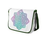 Bonamaison Imprimés Numériquement Sacs de Messager avec Bracelet Kaki pour Étudiants, Sacs D'école pour Filles et Garçons, Sacs à Bandoulière, Retour à l'école, Taille: 29x36 cm