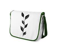 Bonamaison Imprimés Numériquement Sacs de Messager avec Bracelet Kaki pour Étudiants, Sacs D'école pour Filles et Garçons, Sacs à Bandoulière, Retour à l'école, Taille: 29x36 cm