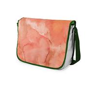 Bonamaison Imprimés Numériquement Sacs de Messager avec Bracelet Kaki pour Étudiants, Sacs D'école pour Filles et Garçons, Sacs à Bandoulière, Retour à l'école, Taille: 29x36 cm