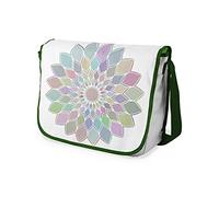Bonamaison Imprimés Numériquement Sacs de Messager avec Bracelet Kaki pour Étudiants, Sacs D'école pour Filles et Garçons, Sacs à Bandoulière, Retour à l'école, Taille: 29x36 cm