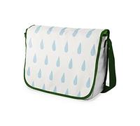 Bonamaison Imprimés Numériquement Sacs de Messager avec Bracelet Kaki pour Étudiants, Sacs D'école pour Filles et Garçons, Sacs à Bandoulière, Retour à l'école, Taille: 29x36 cm