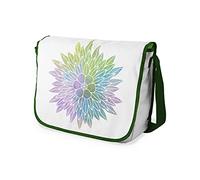 Bonamaison Imprimés Numériquement Sacs de Messager avec Bracelet Kaki pour Étudiants, Sacs D'école pour Filles et Garçons, Sacs à Bandoulière, Retour à l'école, Taille: 29x36 cm