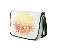 Bonamaison Imprimés Numériquement Sacs de Messager avec Bracelet Kaki pour Étudiants, Sacs D'école pour Filles et Garçons, Sacs à Bandoulière, Retour à l'école, Taille: 29x36 cm