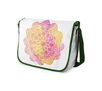 Bonamaison Imprimés Numériquement Sacs de Messager avec Bracelet Kaki pour Étudiants, Sacs D'école pour Filles et Garçons, Sacs à Bandoulière, Retour à l'école, Taille: 29x36 cm