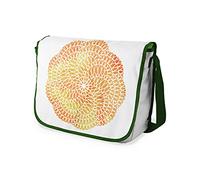 Bonamaison Imprimés Numériquement Sacs de Messager avec Bracelet Kaki pour Étudiants, Sacs D'école pour Filles et Garçons, Sacs à Bandoulière, Retour à l'école, Taille: 29x36 cm