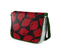 Bonamaison Imprimés Numériquement Sacs de Messager avec Bracelet Kaki pour Étudiants, Sacs D'école pour Filles et Garçons, Sacs à Bandoulière, Retour à l'école, Taille: 29x36 cm