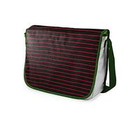 Bonamaison Imprimés Numériquement Sacs de Messager avec Bracelet Kaki pour Étudiants, Sacs D'école pour Filles et Garçons, Sacs à Bandoulière, Retour à l'école, Taille: 29x36 cm